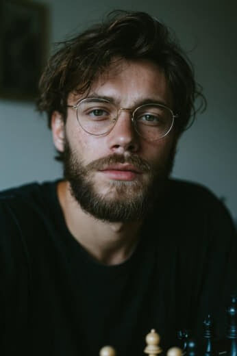 Шахматист — AI-кадр ученицы