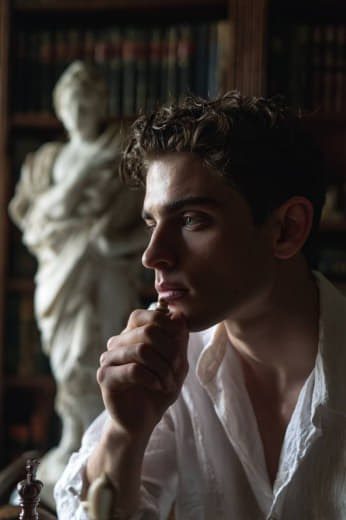 Реалистичное лицо — работа ученицы