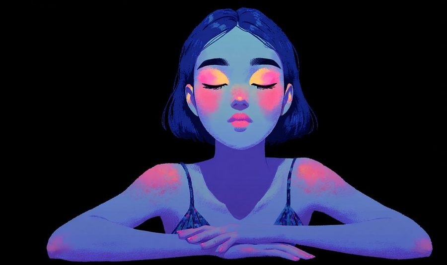 Иллюстрация — работа ученицы