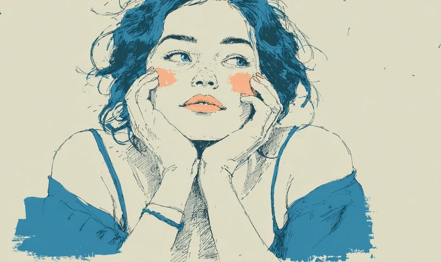 Иллюстрация — работа ученицы